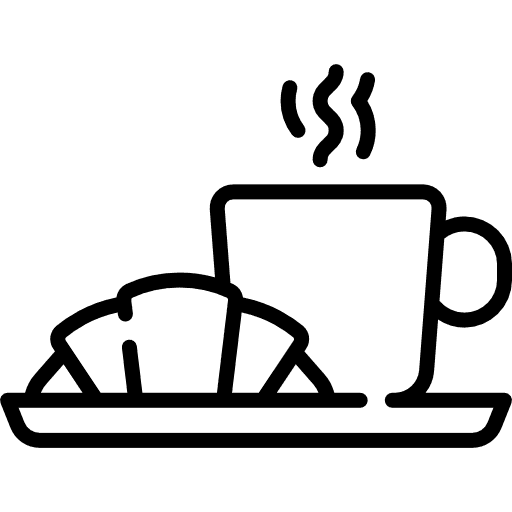 Biểu tượng buffet sáng miễn phí